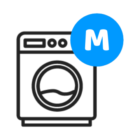 m